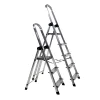 Lotus Schoonmaken>Ladder huishoud basic 4 treden aluminium