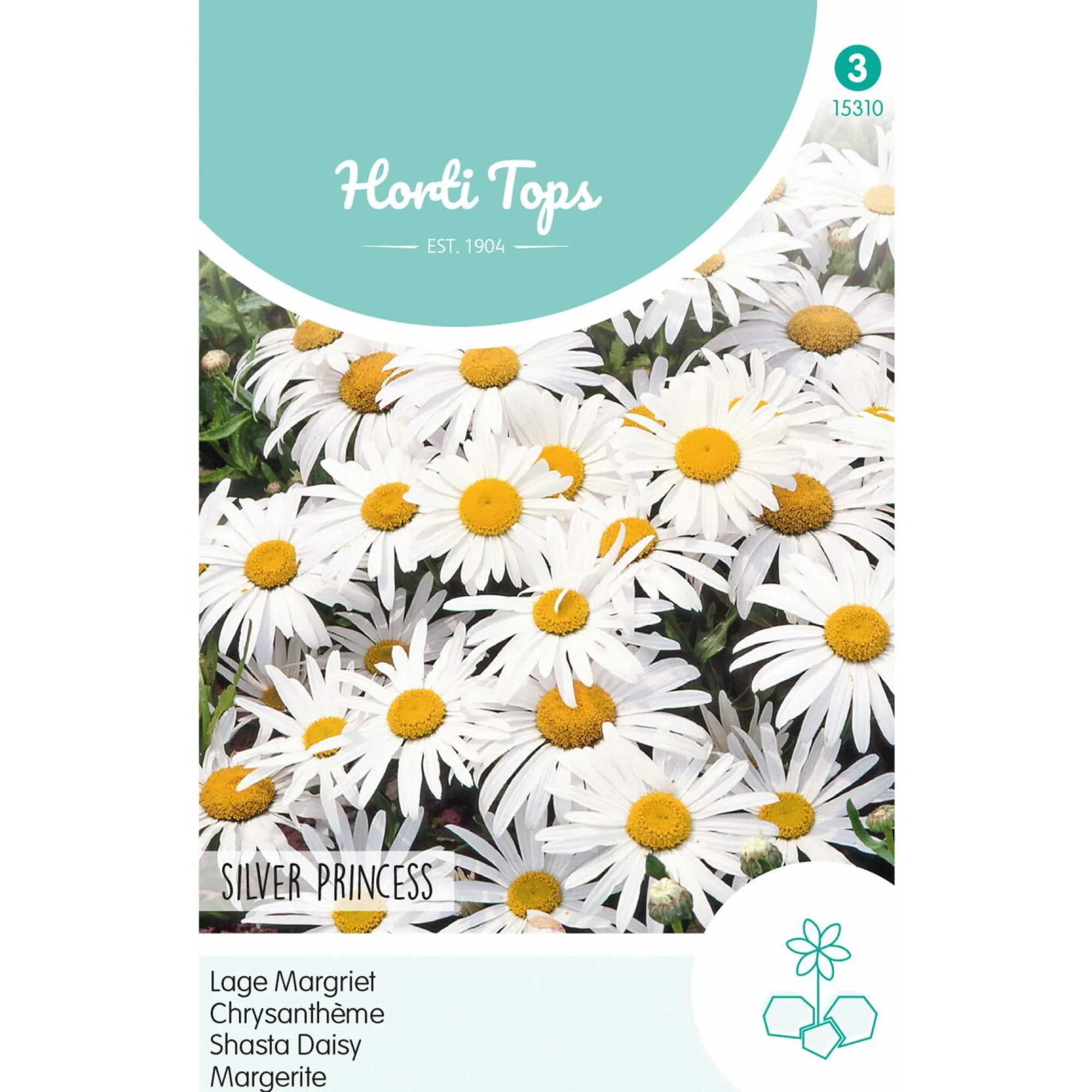 Horti Tops Moestuin>Lage Margriet Silver Princess