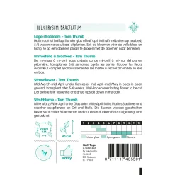 Horti Tops Moestuin>Lage strobloem Tom Thumb