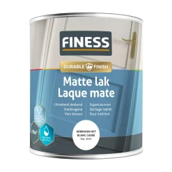 Finess Lakken>Lak waterb mat g.wit 14205 750ml