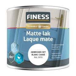 Finess Lakken>Lak waterb mat g.wit 14205 250ml