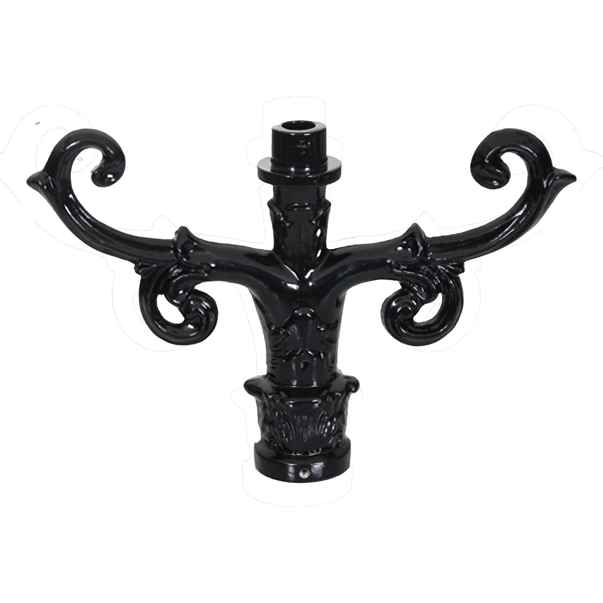 Diamant Buitenverlichting|Buitenverlichting>Lamp kroon Katwijk 1 lamps Zwart