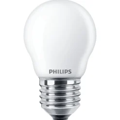 Philips Binnenverlichting>Lamp LED bol mat dimbaar40W E27