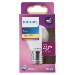 Philips Bouwlampen>Lamp LED bol mat 40W E27
