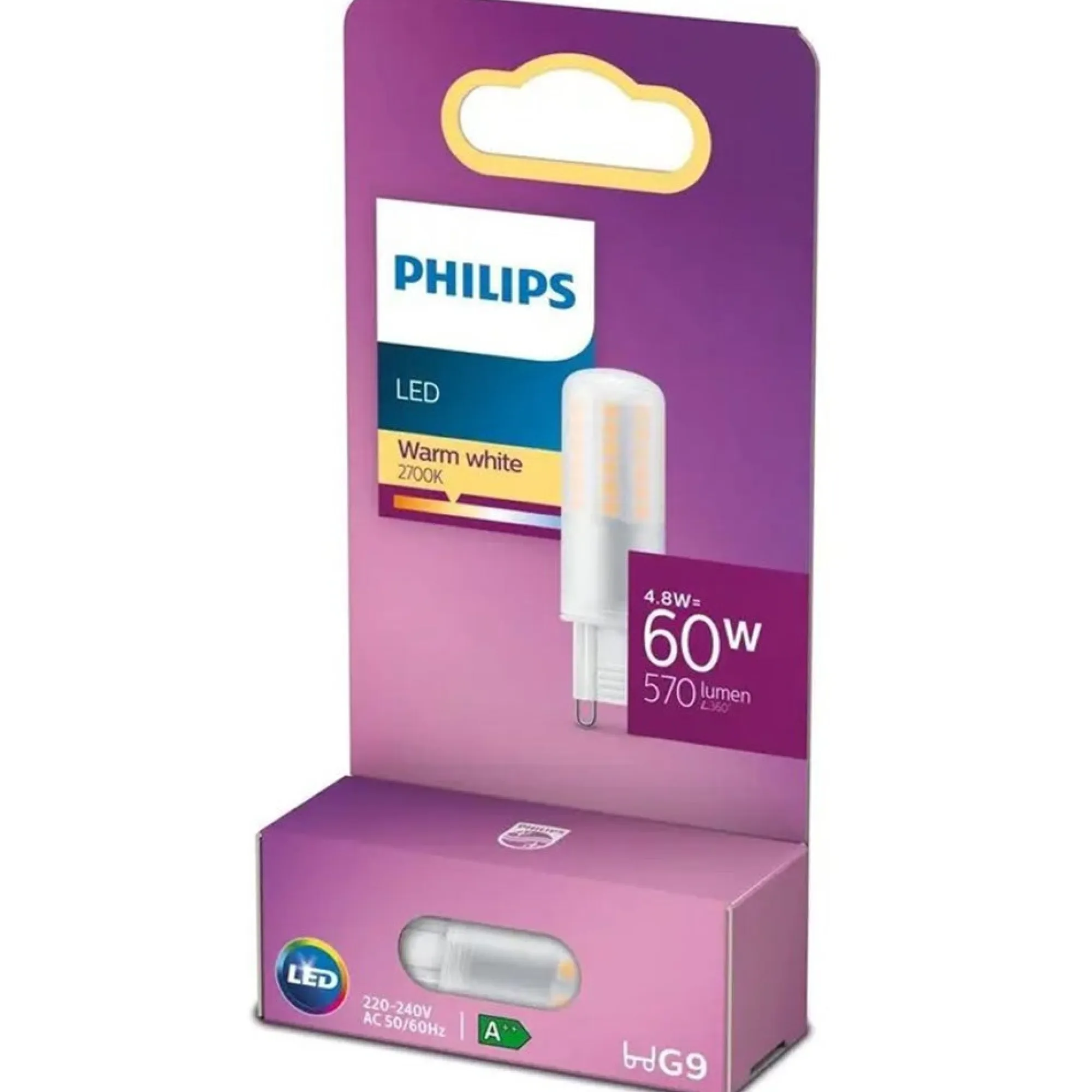 Philips Binnenverlichting>Lamp LED capsule 60W G9