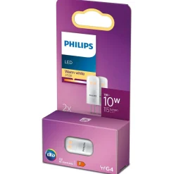 Philips Binnenverlichting>Lamp LED capsule 10W G4 12V 2st.