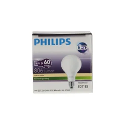 Philips Bouwlampen>Lamp LED globe mat 60W E27