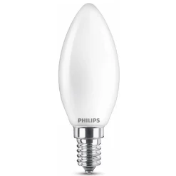 Philips Binnenverlichting>Lamp LED kaars mat 60W E14