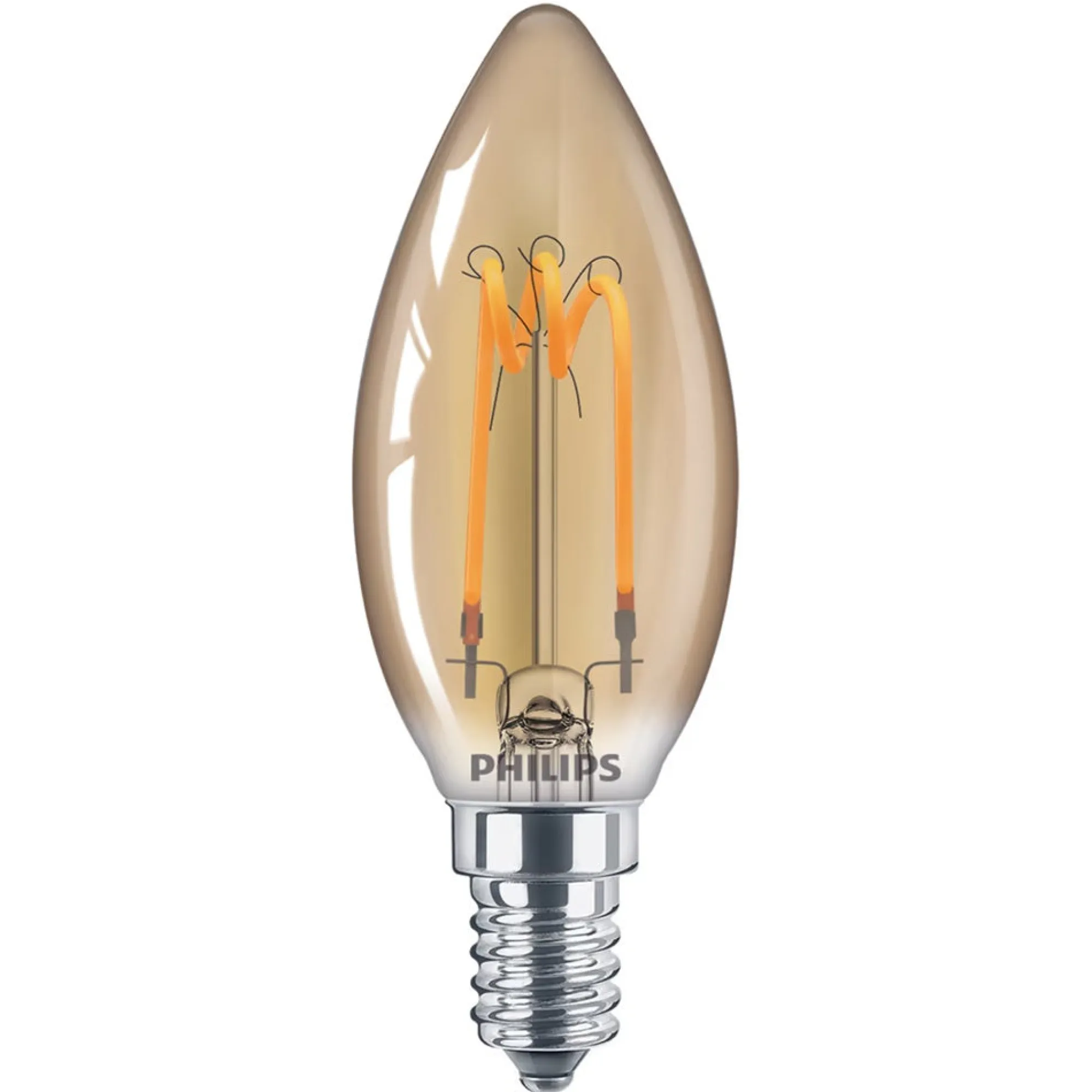 Philips Binnenverlichting>Lamp LED kaars Vintage 14W E14