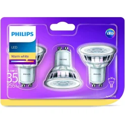 Philips Binnenverlichting>Lamp LED spot 35W GU10 3st.