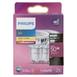 Philips Bouwlampen>Lamp LED 50W GU10 duo
