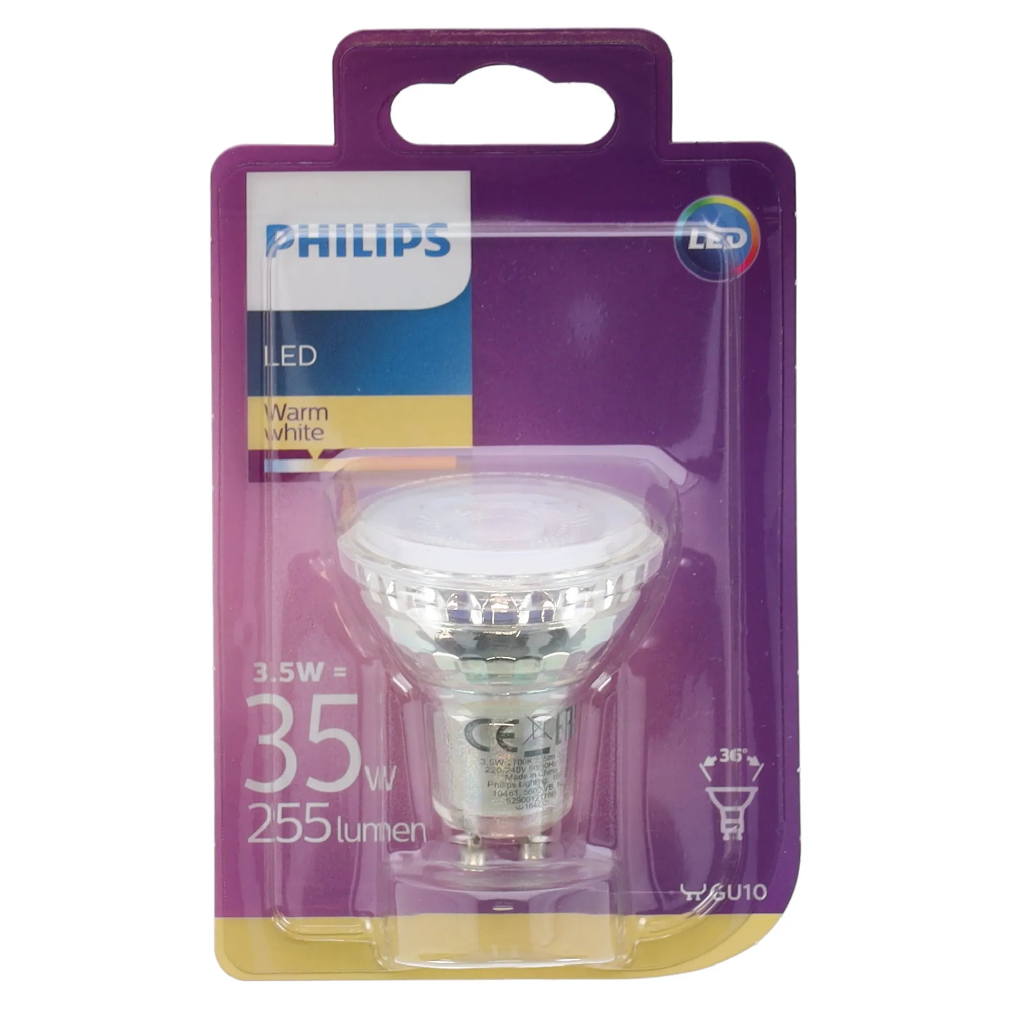 Philips Bouwlampen>Lamp LED 35W GU10