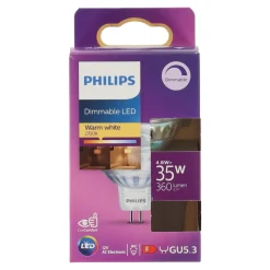 Philips Bouwlampen>Lamp LED 35W MR16 dim