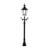 Diamant Buitenverlichting|Buitenverlichting>Lamp staand Volendam 61 cm Zwart