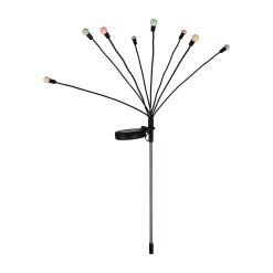 Buitenverlichting|Buitenverlichting>Lamp vuurvlieg LED 8 Multi solar