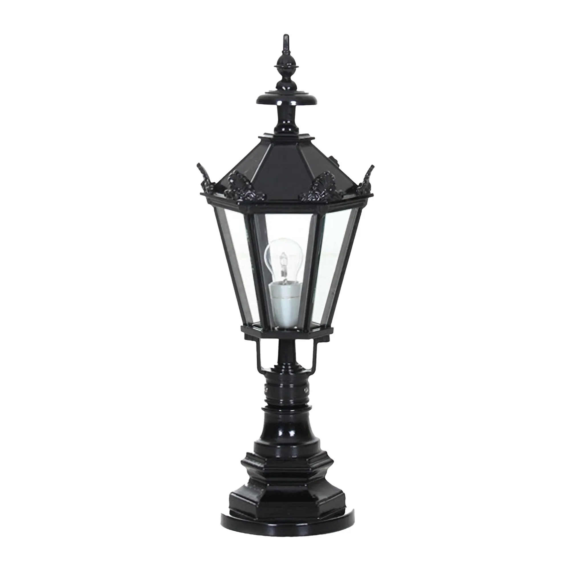 Diamant Buitenverlichting|Buitenverlichting>Lamp Zaandam 51 cm staand Zwart