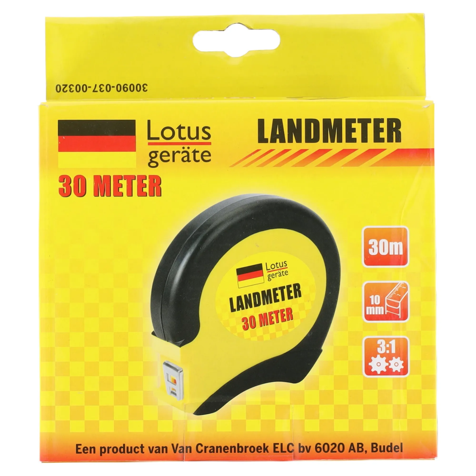 Lotus Handgereedschap>Landmeter 30 meter