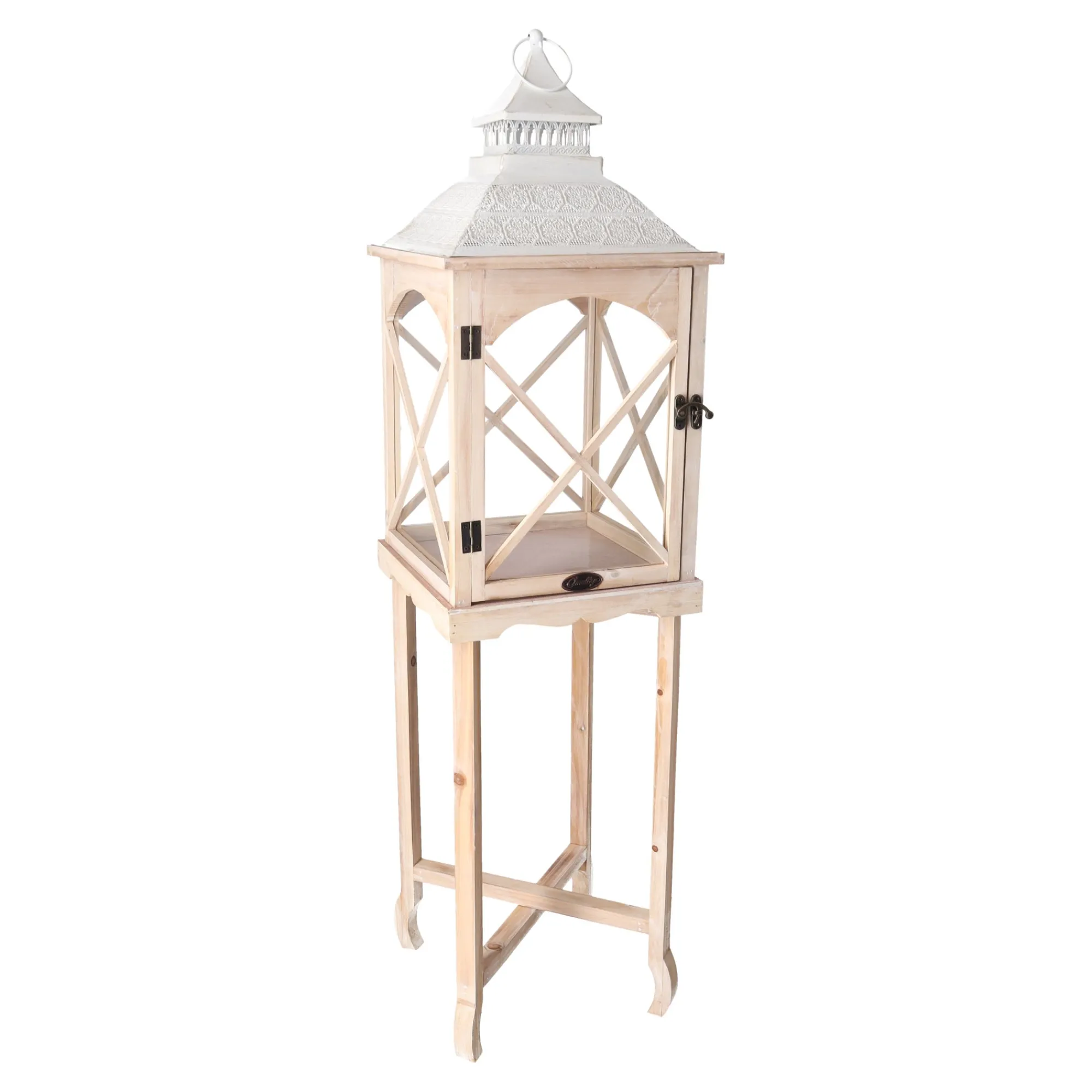 Woondecoratie>Lantaarn Montady op voet 160 cm