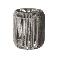 Woondecoratie>Lantaarn papier grijs 26 cm