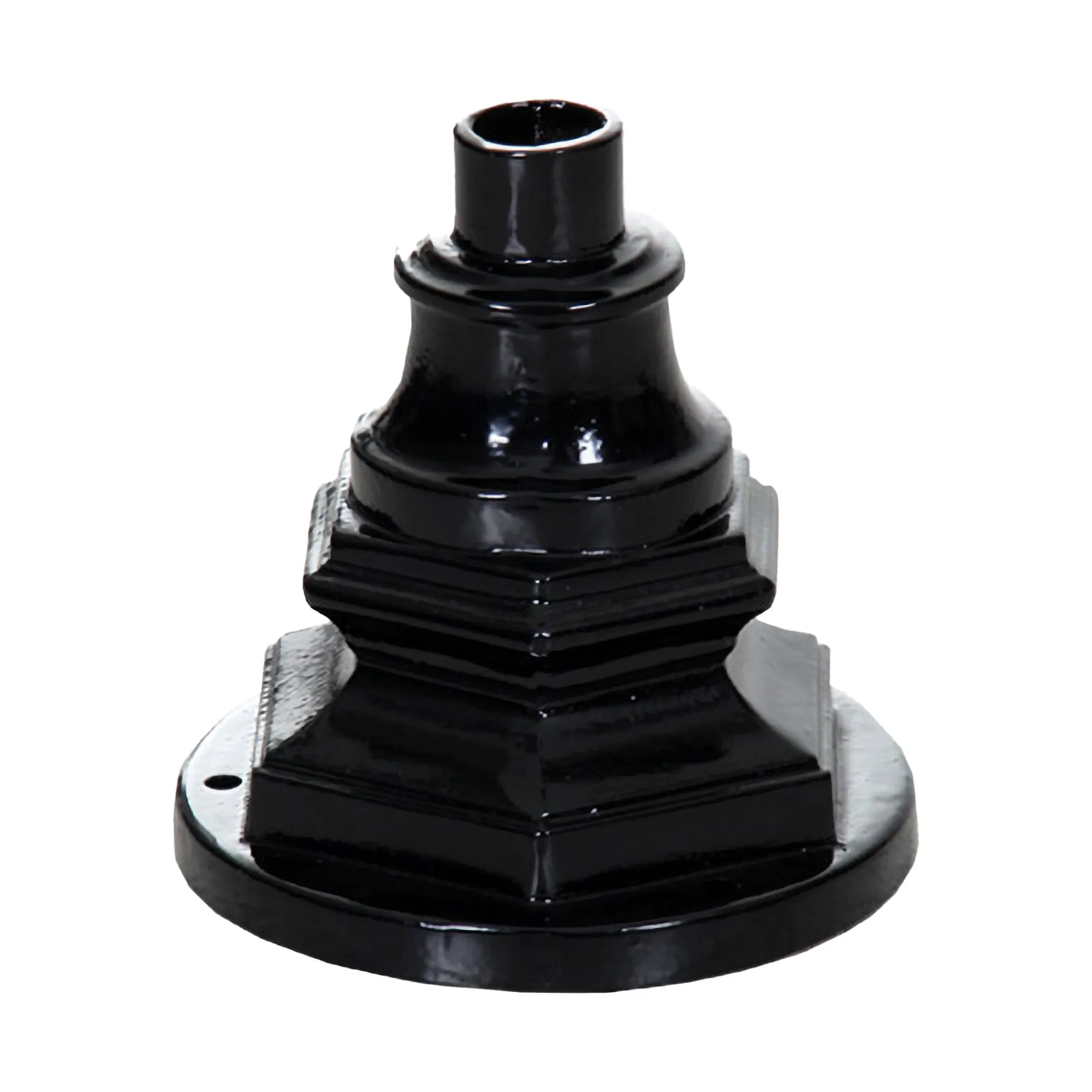 Diamant Buitenverlichting|Buitenverlichting>Lantaarnpaal Almere 17 cm Zwart