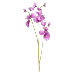 Decoris Kunstplanten En Kunstbloemen>Lathyrus op steel paars 60 cm