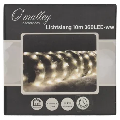 O'malley Kerstverlichting>Lichtslang 10 m 360LED-ww