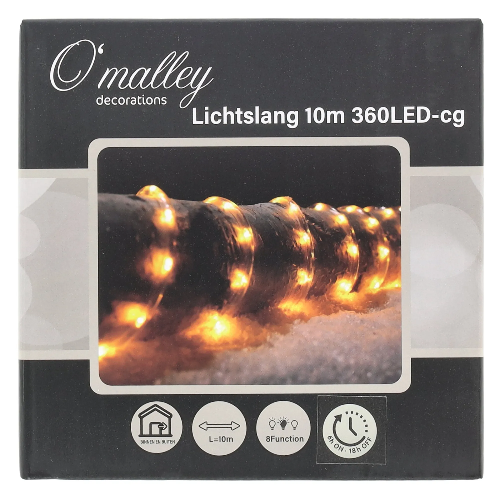 O'malley Kerstverlichting>Lichtslang 10m 360LED-cg