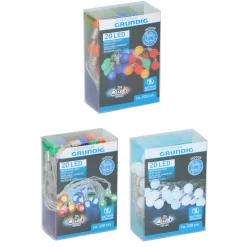 Grundig Woondecoratie>Lichtsnoer LED 20 ledlampjes 220 cm assorti