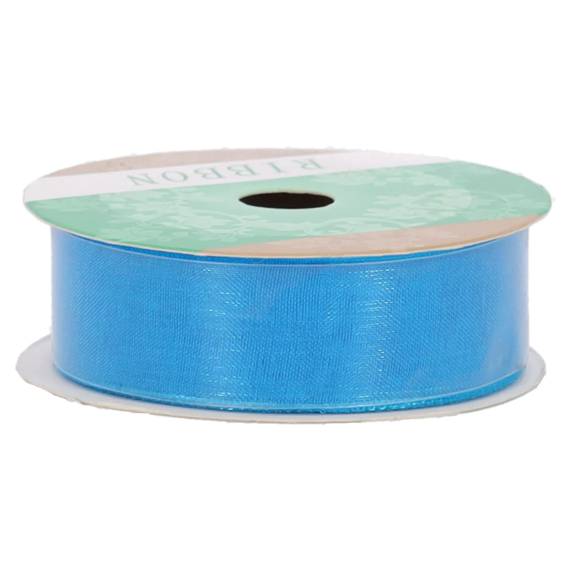 Woondecoratie>Lint organza 2 cm x 10 m turquoise