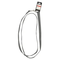 Friendly Pet Hondenriem>Looplijn Ziggi donkergrijs 20mm 200cm FP