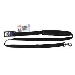 Friendly Pet Hondenriem>Looplijn+opbergzak zwart 25mm 160cm