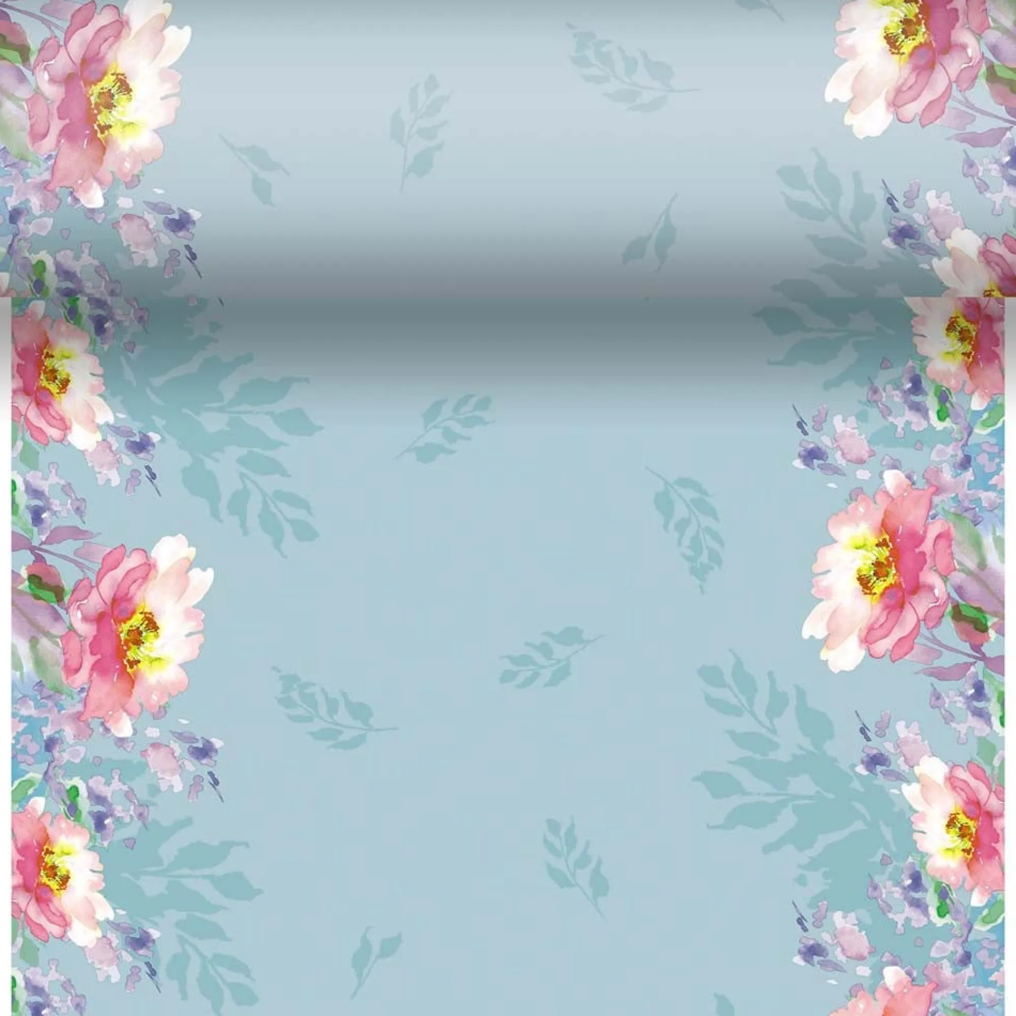 Duni Woondecoratie>Loper cel 40 x 480 cm 3-in-1 Flowy Floral