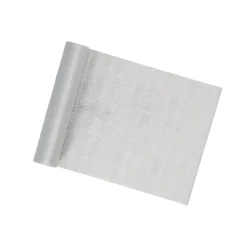 Woondecoratie>Loper velvet foil grijs 28 x 300 cm