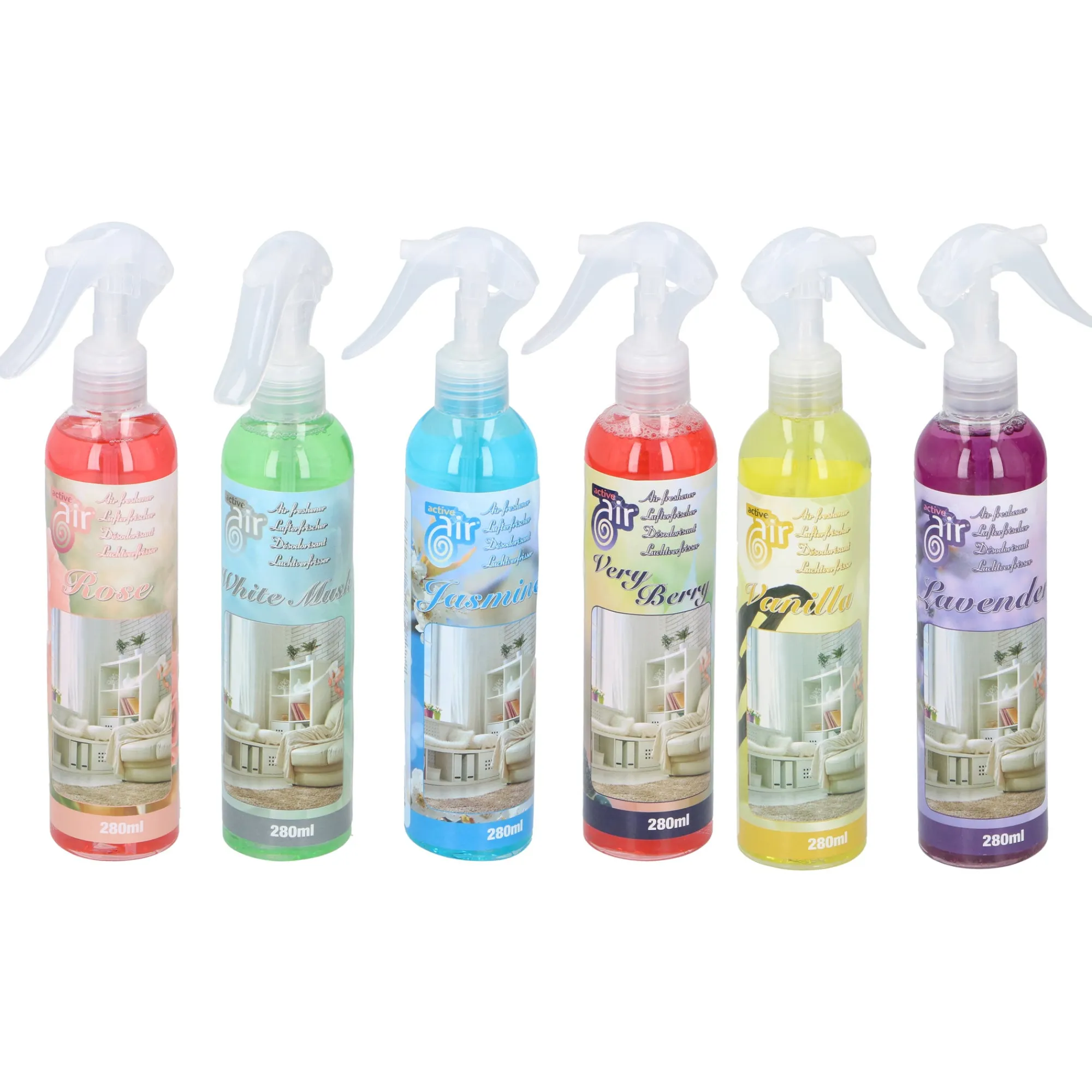 Active Air Badkameraccessoires>Luchtverfrisser 280ml assorti