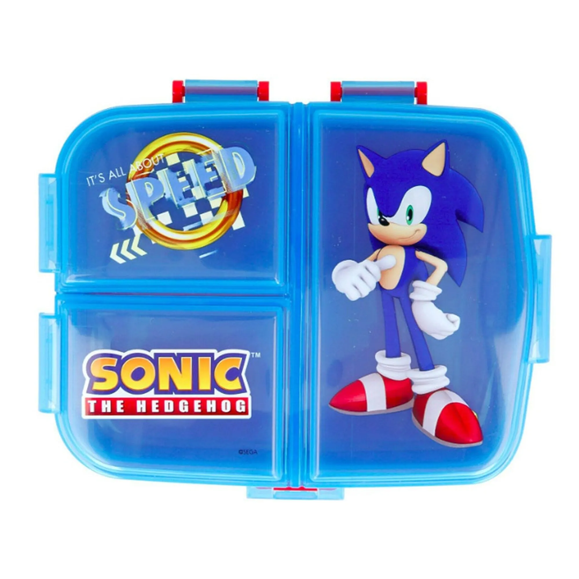 SEGA Opbergen|Koken & Tafelen>Lunchbox compartiment Sonic