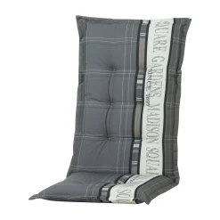 Madison Tuinkussens>garden grey inzetkussen 123x50