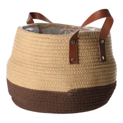 O'malley Woondecoratie>Mand Boitron 29 cm jute-coffee