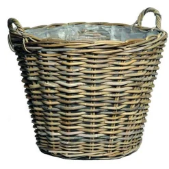 Mega Collections Tuindecoratie>Mand riet Lana natural 35 cm