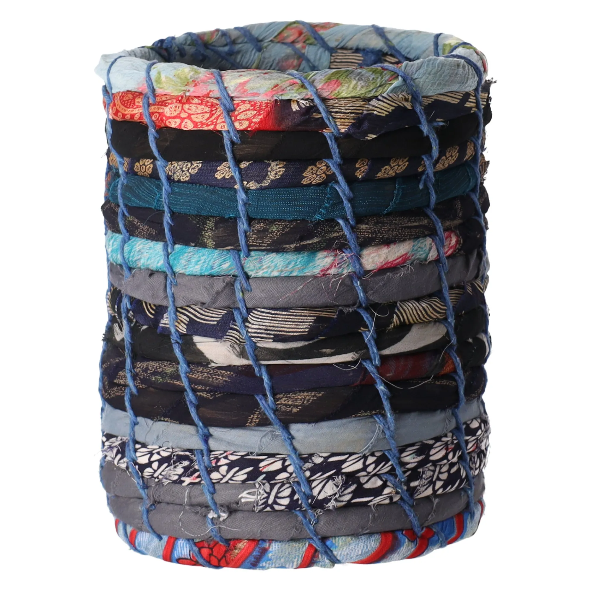 Woondecoratie>Mand van katoen 15 x 20 cm