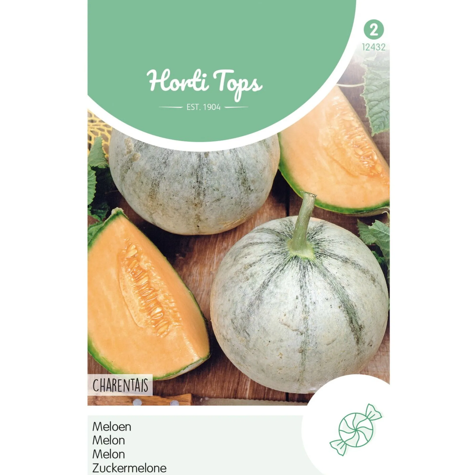 Horti Tops Moestuin>Meloenen Charentais zaad