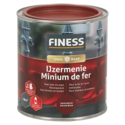 Finess Lakken>Menie ijzer r.bruin 750ml