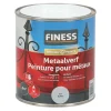 Finess Lakken>Metaalverf hoogglans wit 9010 750ml