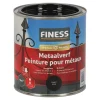 Finess Lakken>Metaalverf hoogglans zwart 750ml