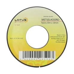 Lotus Bouw>Metselkoord nylon geel 50 m x 1 mm