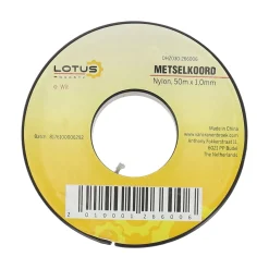 Lotus Bouw>Metselkoord nylon wit 50 m x 1 mm