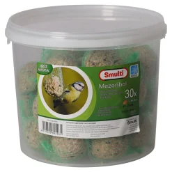 Smulti Vogelvoer>Mezenbol emmer 30st