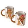 Boltze home Kerstdecoratie>Mok met lepel Ginger 520ml