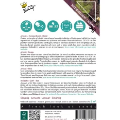 Buzzy Moestuin>Mosterdkool rood