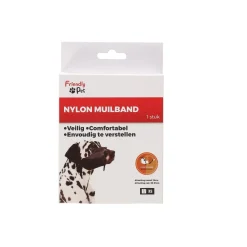 Friendly Pet Hondenverzorging>Muilband nylon XS 15cm 39-51cm FP
