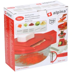 Alpina Koken & Tafelen>Multirasp 7st PS/PP/SS